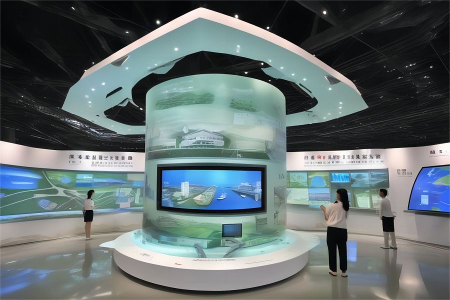 網上3D全景城市規劃館